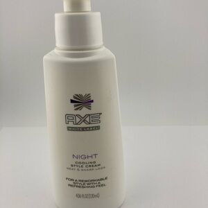 1) Axe White Label Night Cooling Style Cream DISCONTINUED Neat Sharp Look